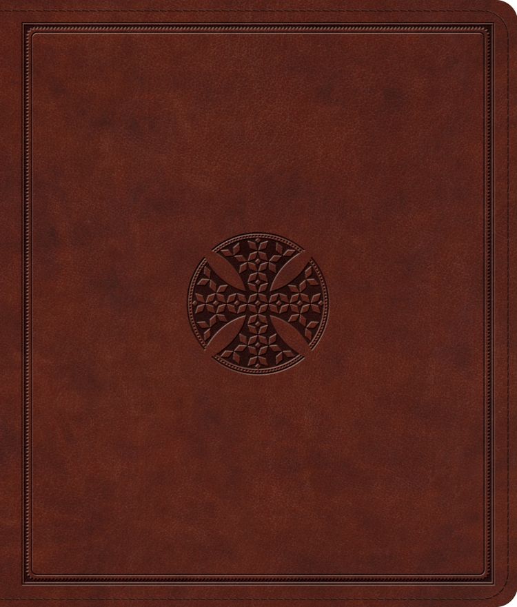 ESV Single Column Journaling Bible, Large Print (Bonded Leather, Mocha) [Book]